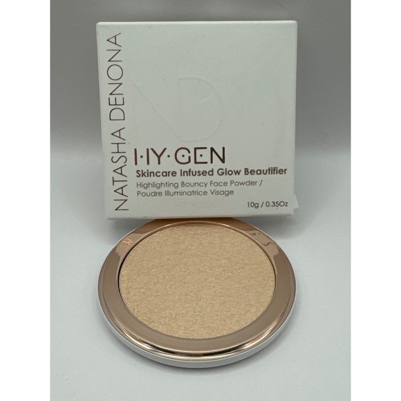 Natasha Denona HY-GEN 02 Medium Skincare Infused Glow Beautifier Highlighter NIB - Picture 1 of 6